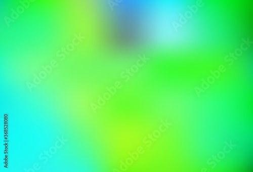 Light Blue, Green vector abstract bright pattern.