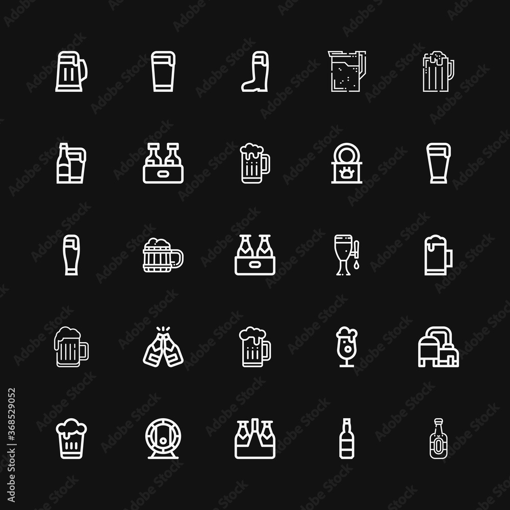 Editable 25 canned icons for web and mobile Editable 25 canned icons for web and mobile