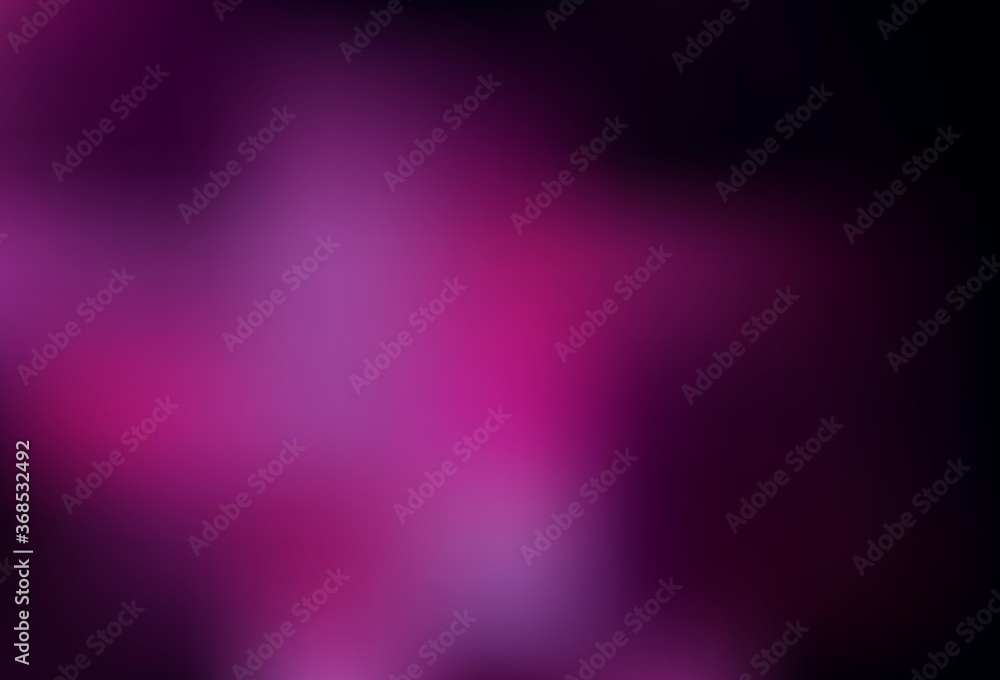Dark Pink vector blurred bright texture.