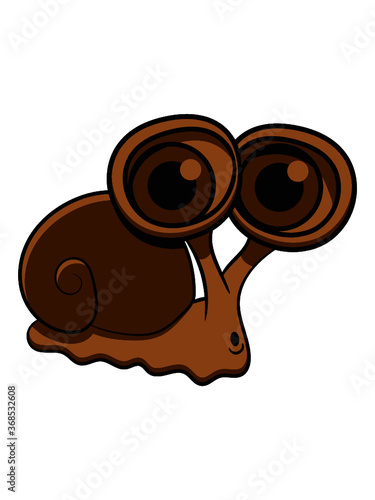 Schnecke lustig grosse augen 