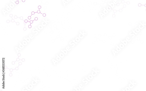 Light Pink vector texture with artificial intelligence concept.