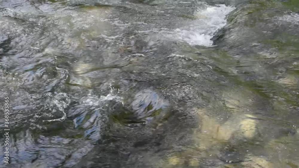 Background with a clean water of stream Background with a clean water of stream