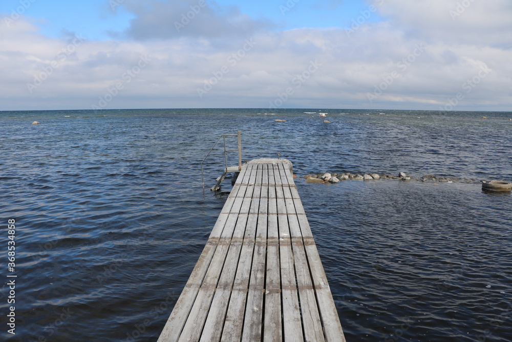 Obraz premium Holiday in Djupvik on the Swedish island of Gotland, Sweden