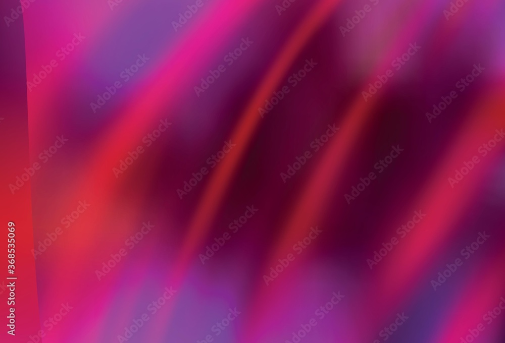 Light Red vector blurred and colored pattern.