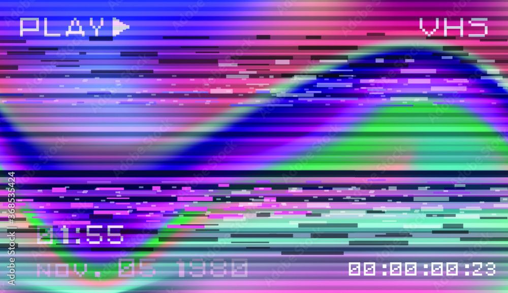 Abstract background with pixel noise artifacts. Glitched old-school screen with digital datamoshing VHS effect, an old analog video recording on tape cassette. Abstract background with pixel noise artifacts. Glitched old-school screen with digital datamoshing VHS effect, an old analog video recording on tape cassette.