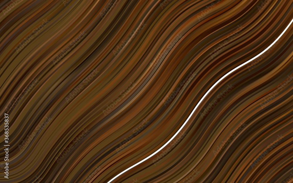 Dark Orange vector background with bent ribbons. A sample with blurred bubble shapes. A completely new memphis design for your business. Dark Orange vector background with bent ribbons. A sample with blurred bubble shapes. A completely new memphis design for your business.