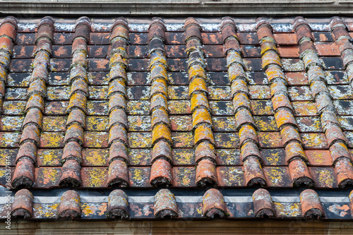 old roof tiles