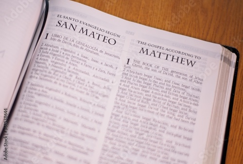Holy Bible Christian Book  New Testament - Mathew Gospel