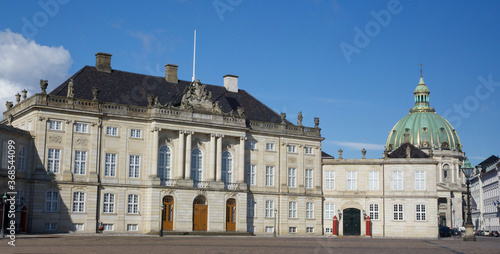 Amalienborg, Denmark Palace, Copenhagen, Denmark