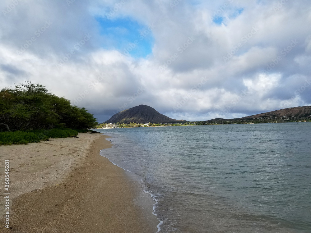 Paiko Beach and Hawaii Kai in the distance Paiko Beach and Hawaii Kai in the distance