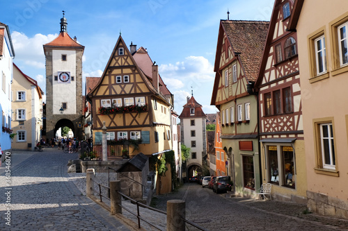 Rothenburg ob der Tauber Shops & Clock Tower