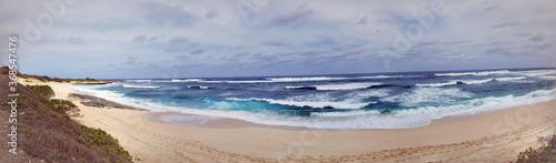 Panoramic of Hanakailio Beach