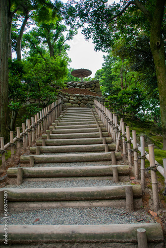 金沢の兼六園の階段 © exs