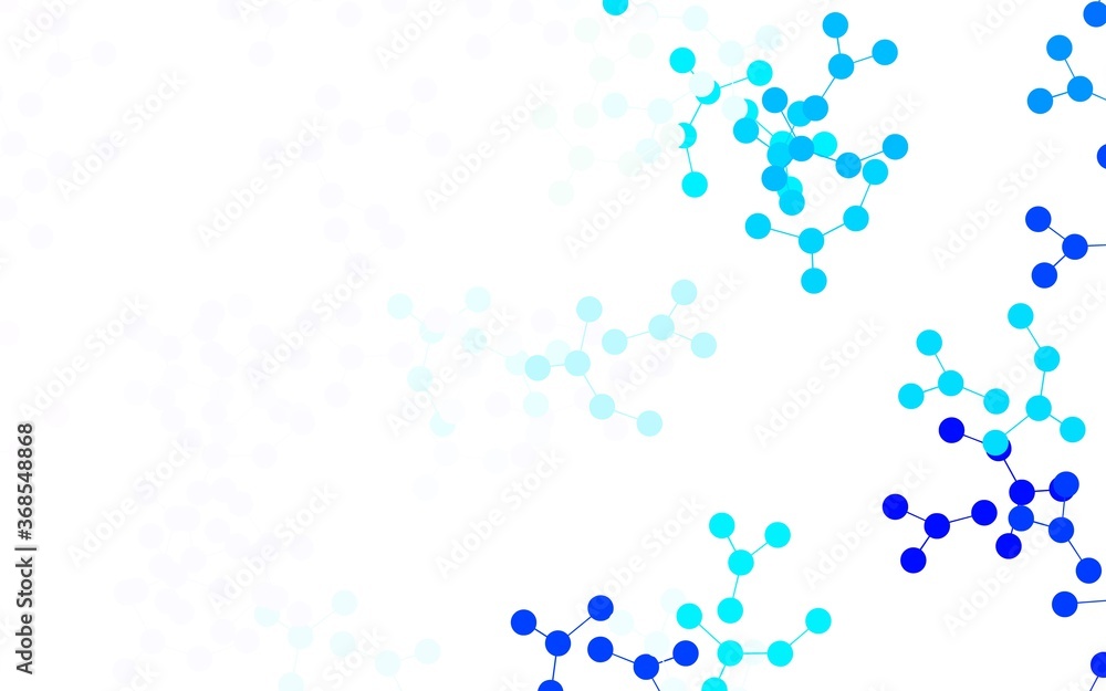Light BLUE vector backdrop with artificial intelligence data. Light BLUE vector backdrop with artificial intelligence data.