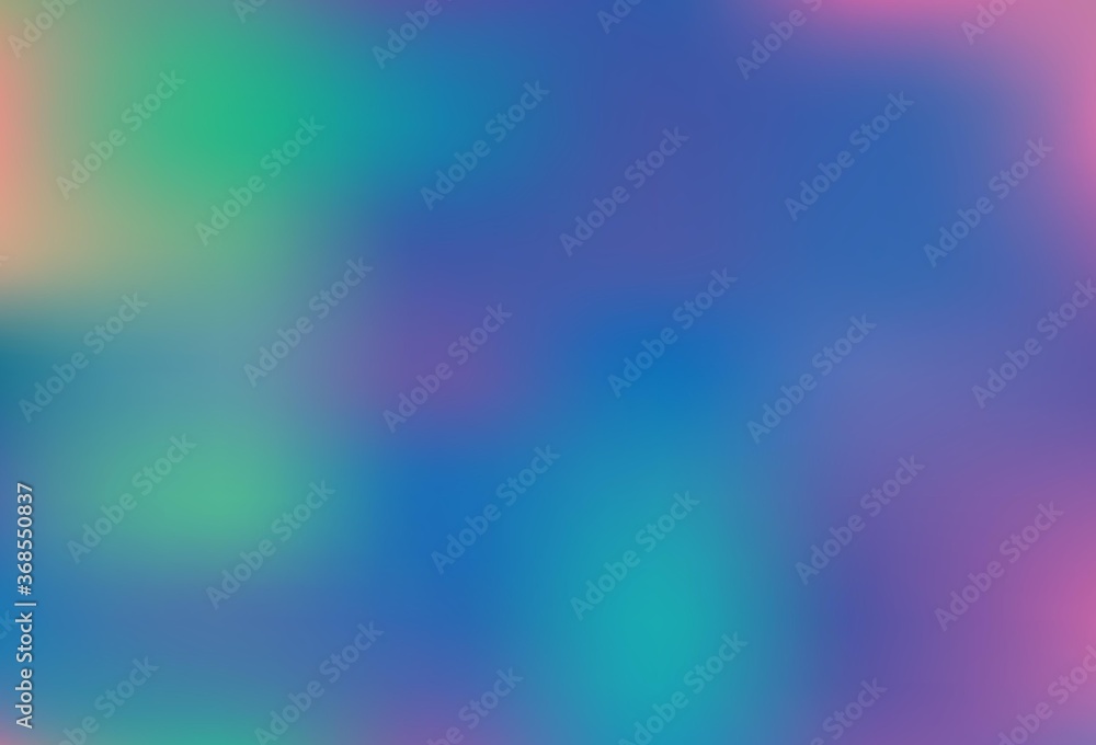 Dark Blue, Yellow vector abstract blurred layout.