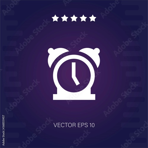alarmclock vector icon