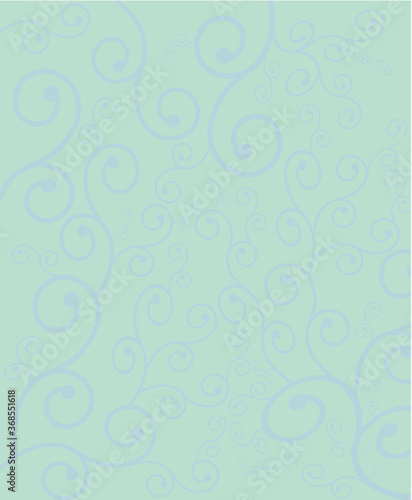 abstract background with blue flowers