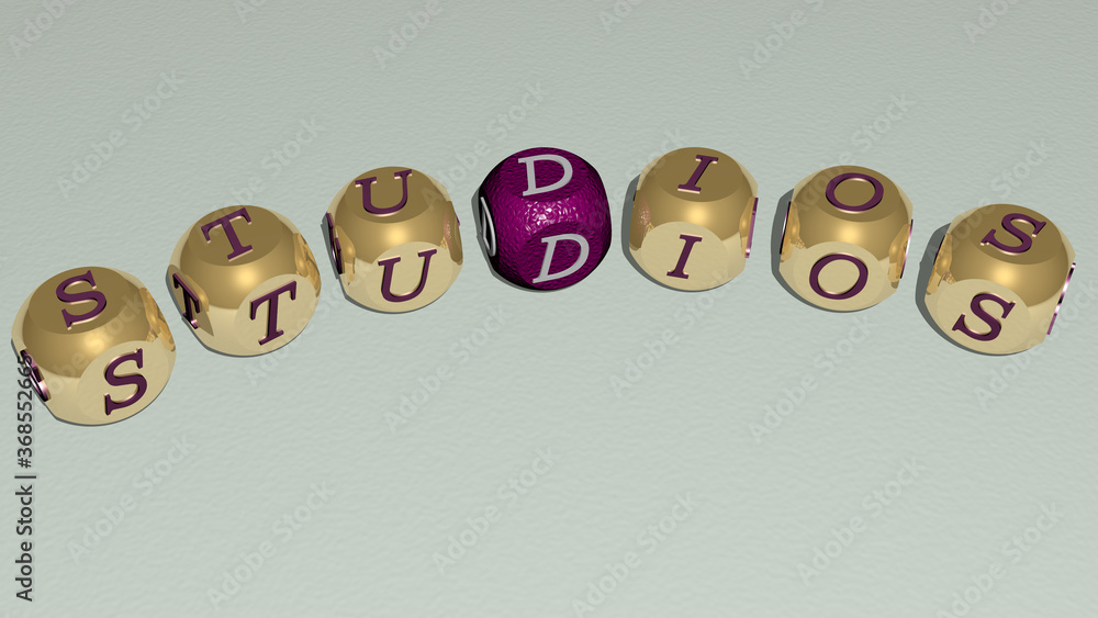 studios combined by dice letters and color crossing for the related meanings of the concept. editorial and hollywood studios combined by dice letters and color crossing for the related meanings of the concept. editorial and hollywood