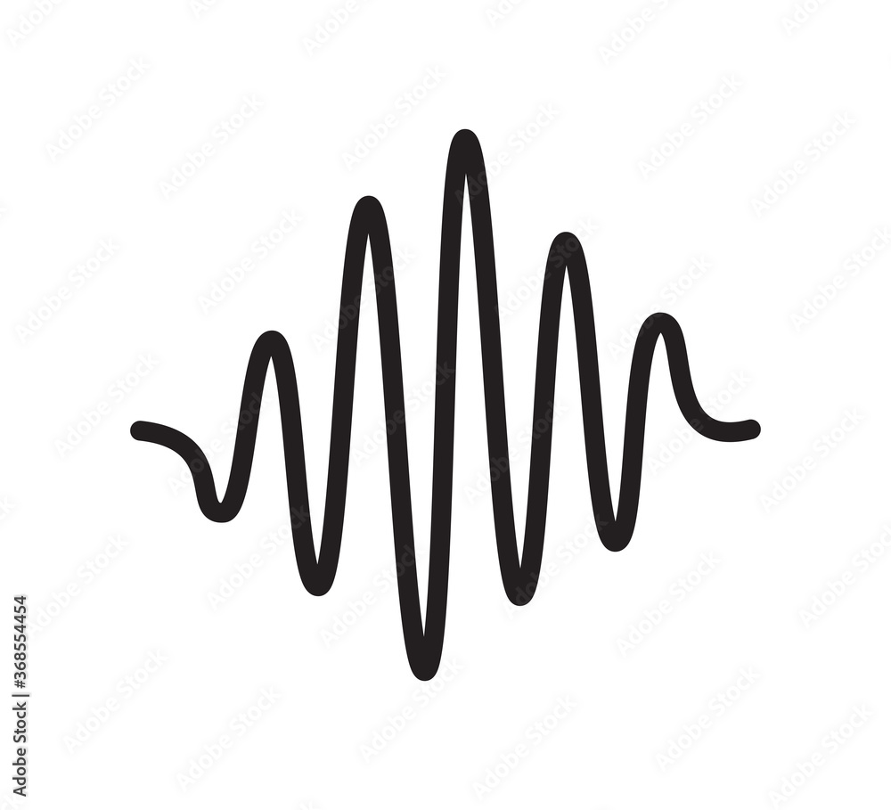 Cardiograph icon vector logo design template Cardiograph icon vector logo design template