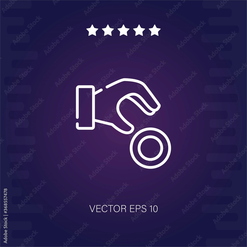 hold vector icon modern illustration hold vector icon modern illustration