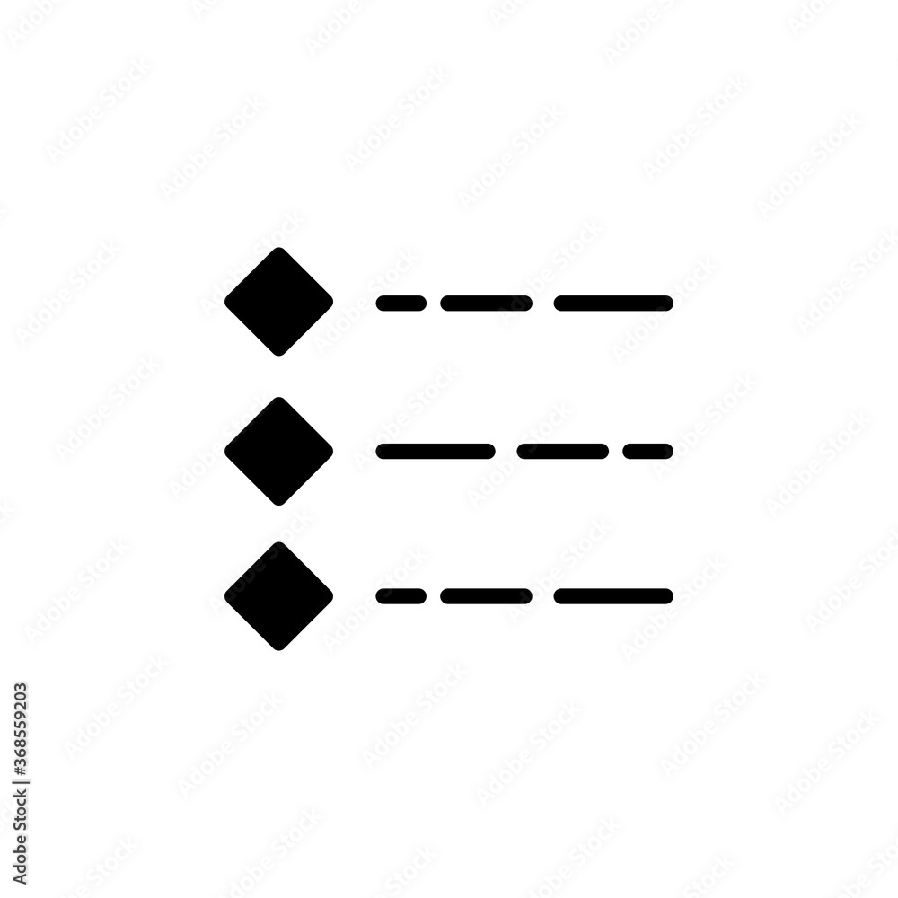 diamond list icon. application icon. perfect for logo, website, application, presentation and more product. icon design solid style diamond list icon. application icon. perfect for logo, website, application, presentation and more product. icon design solid style