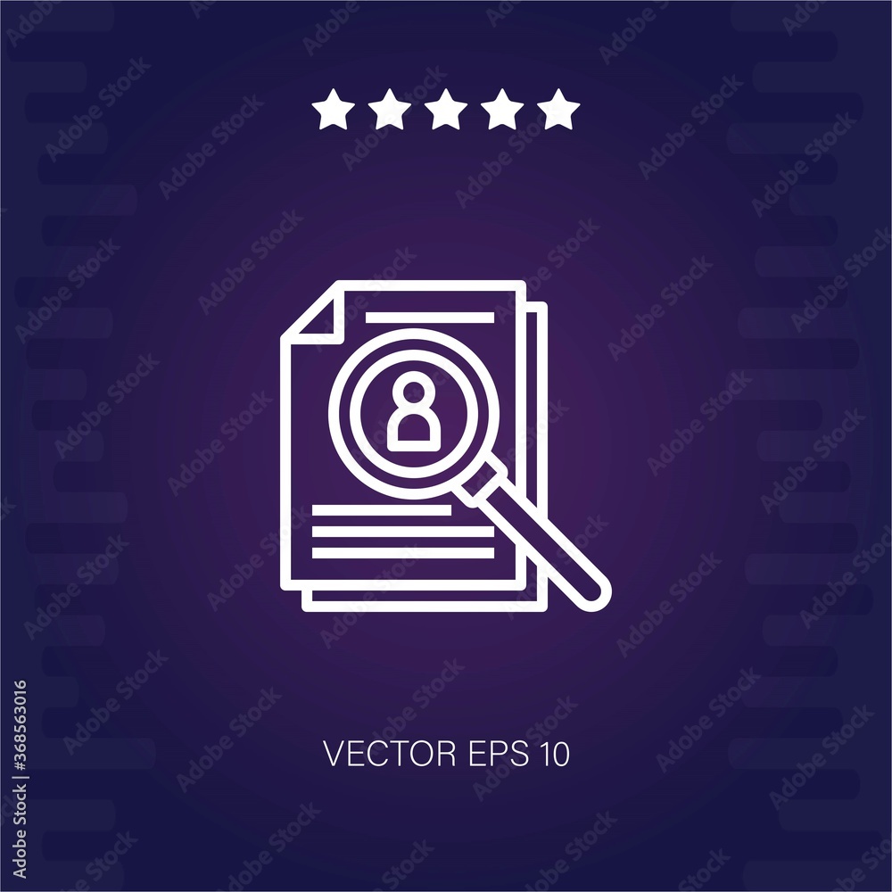 search vector icon modern illustration search vector icon modern illustration
