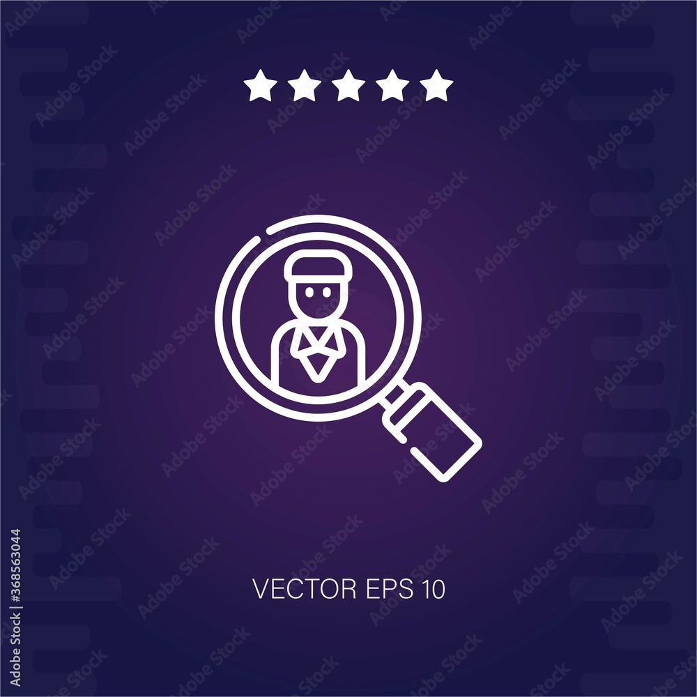 search vector icon modern illustration search vector icon modern illustration