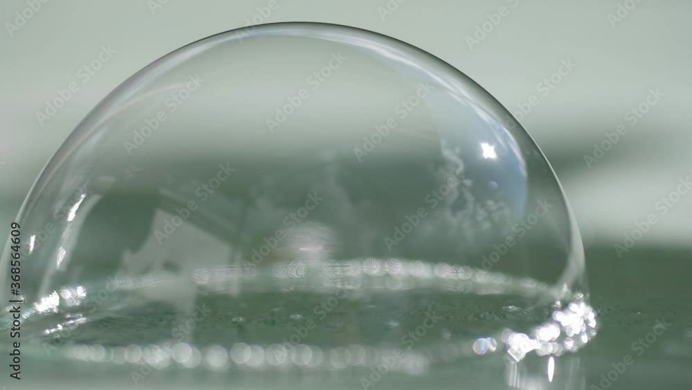 making soap bubbles slow motion making soap bubbles slow motion