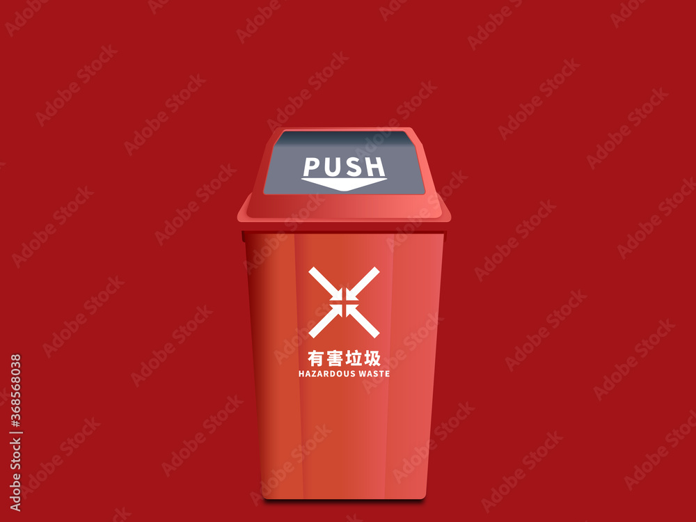 China environmental Protection garbage sorting bin China environmental Protection garbage sorting bin