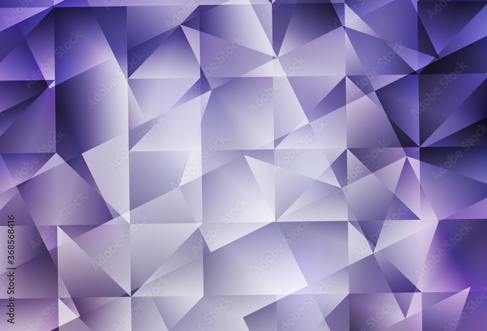 Light Purple vector shining triangular backdrop. Light Purple vector shining triangular backdrop.