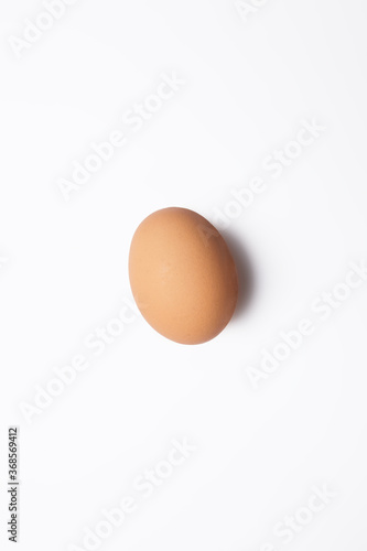 Isolated chicken egg