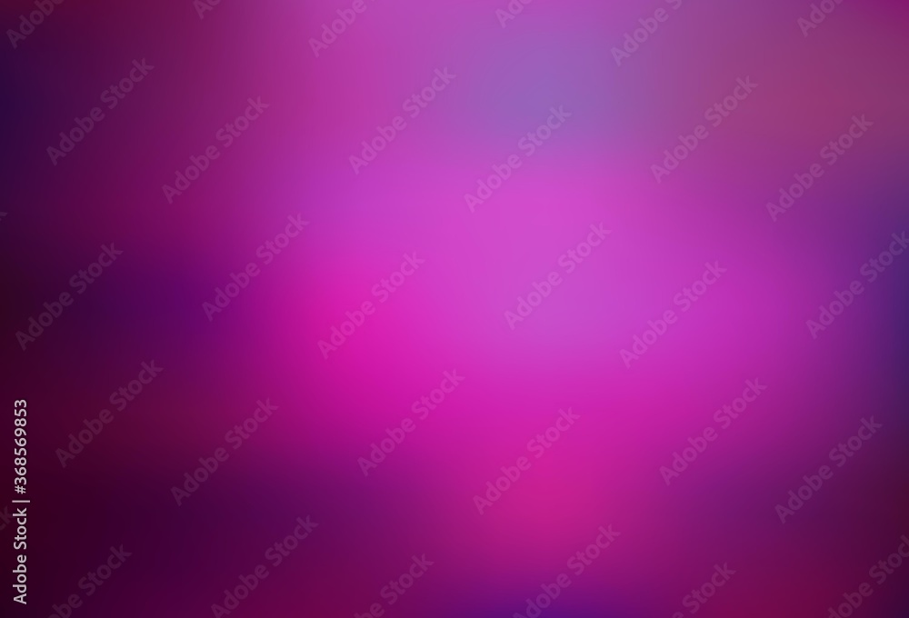 Fototapeta premium Light Pink vector blurred bright template.