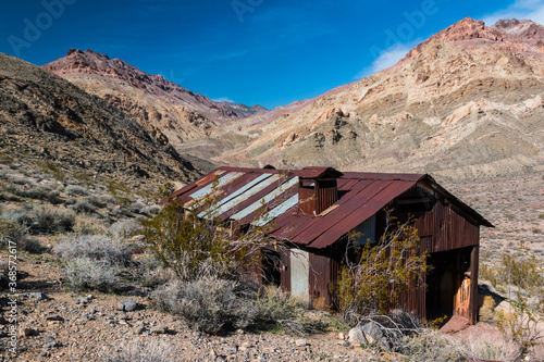 Abandoned Homestead at Leadfield Ghost Town, Death Valley National Park,California,USA