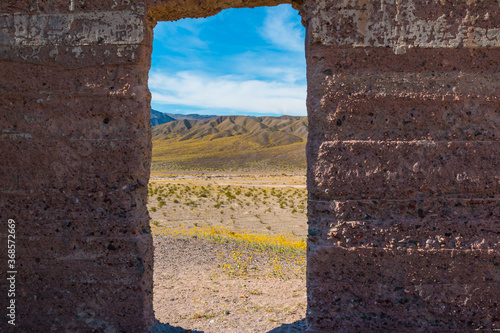 Ruins of Ashford Mills, Death Valley National Park,California,USA