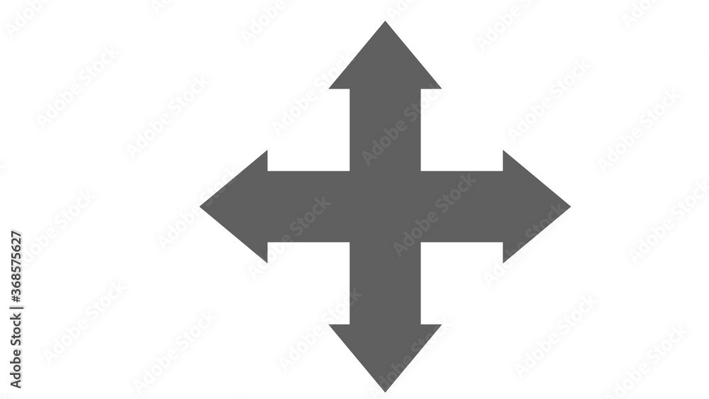 Set flat arrows with isolated on white background Set flat arrows with isolated on white background