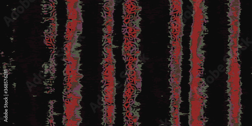 Tie dye shibori seamless pattern. on white background. Watercolour contemporary art. Print for textile, fabric, wallpaper, wrapping paper.