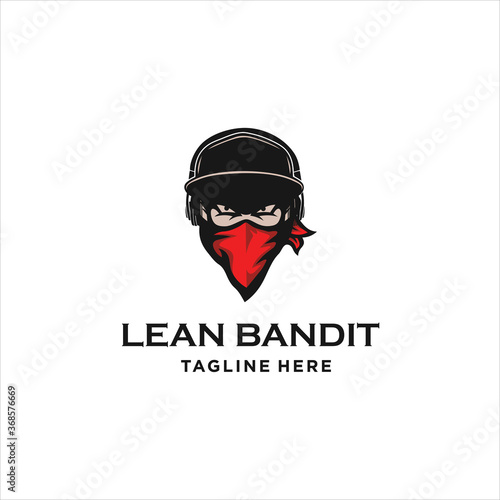 bandits logo design template silhouette vector icon Free Download bandits logo design template silhouette vector icon - GFXLoad