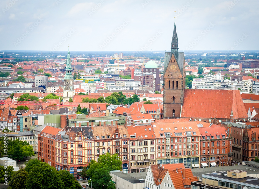 Naklejka premium ヨーロッパの街並み