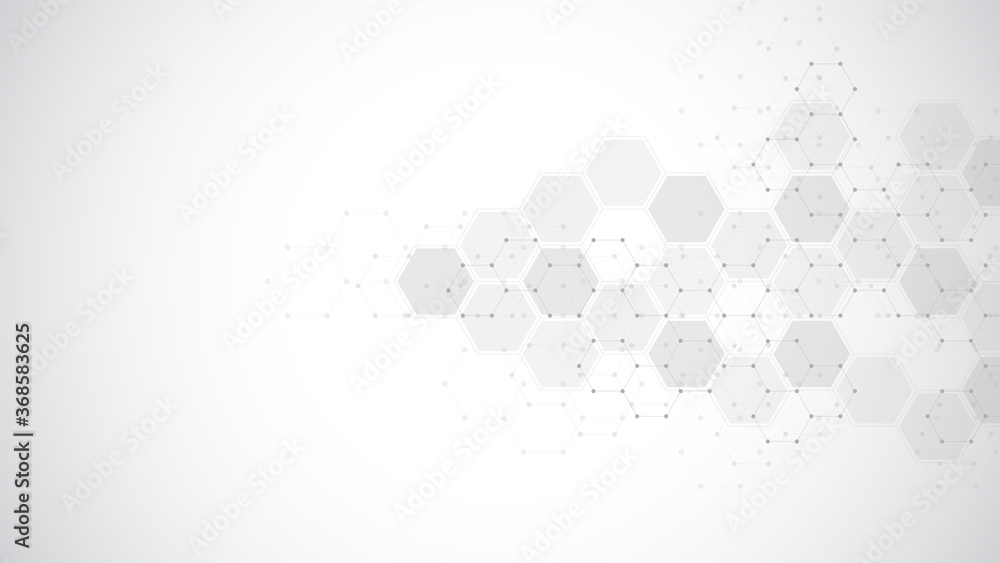 Hexagon shape pattern Hexagon shape pattern