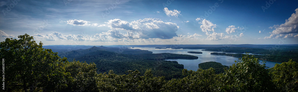 View from Pinnacle Mountain, Arkansas.
