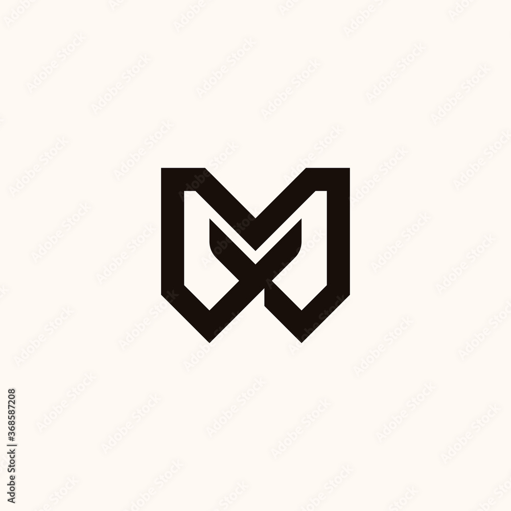 Creative Professional Trendy Monogram MW WM M W Logo Design in Black and White Color, Initial Based Alphabet Icon Logo Creative Professional Trendy Monogram MW WM M W Logo Design in Black and White Color, Initial Based Alphabet Icon Logo