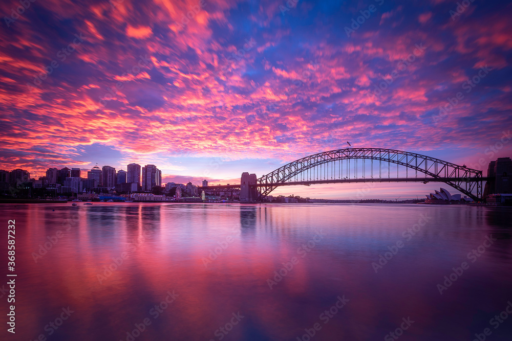 Naklejka premium Sydney Harbour