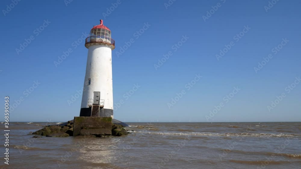 Weathered landmark Ayr lighthouse Talacre coastal seascape corroded tower landscape Weathered landmark Ayr lighthouse Talacre coastal seascape corroded tower landscape