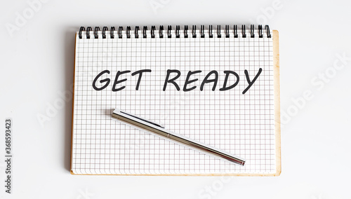 Wallpaper Mural Word Writing Text Get ready. business concept . Quickly ready. Torontodigital.ca