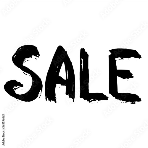 sale hand drAw lettering