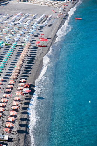 Fototapeta Naklejka Na Ścianę i Meble -  Equipped beach