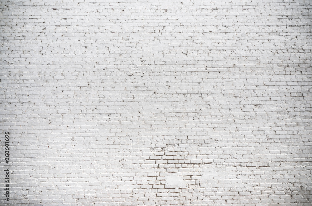 white brick wall texture for background,Ready for product display montage.