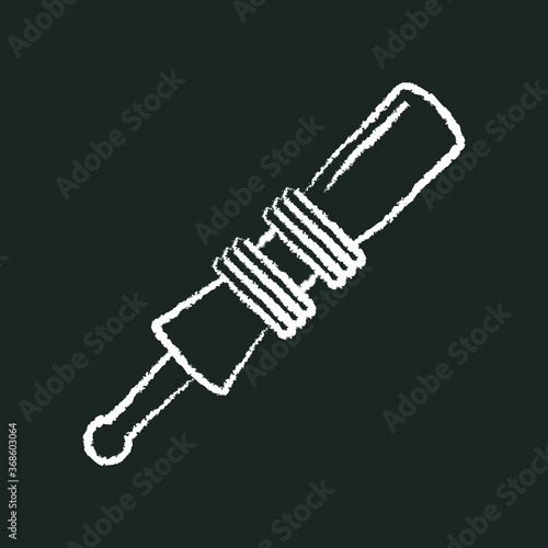 baby chalk icon, baby gaspasser