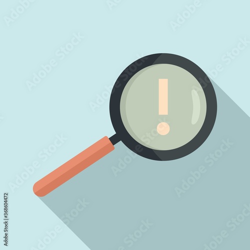 Search innovation icon. Flat illustration of search innovation vector icon for web design