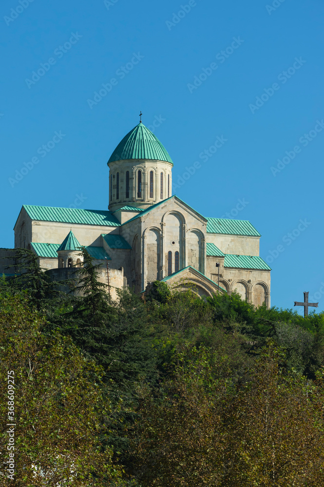 Bagrati cathedral or Gelaty Monastery, Kutaisi, Imereti Region, Georgia, Caucasus, Middle East, Asia, Unesco World Heritage Site